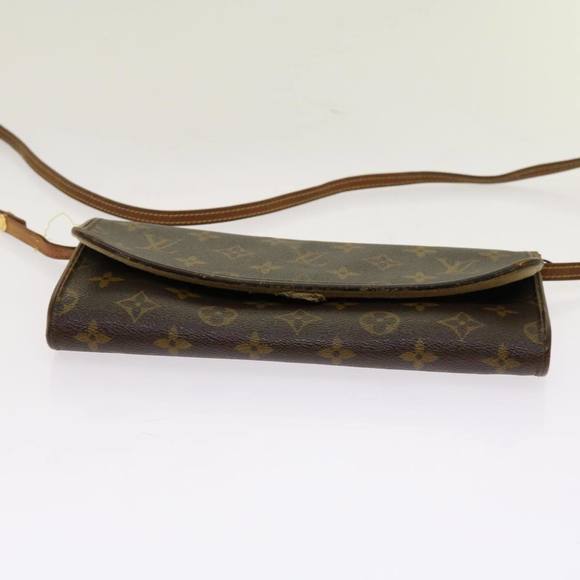 LOUIS VUITTON Monogram Pochette Twin GM Shoulder Bag M51852 LV Auth 69717 - Picture 7 of 16